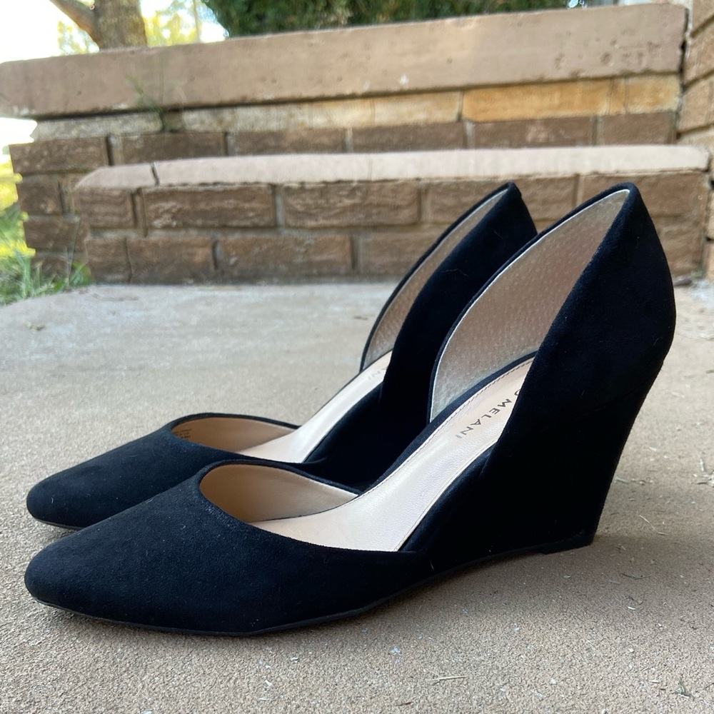 Antonio Melani Chance Suede Wedge Heels